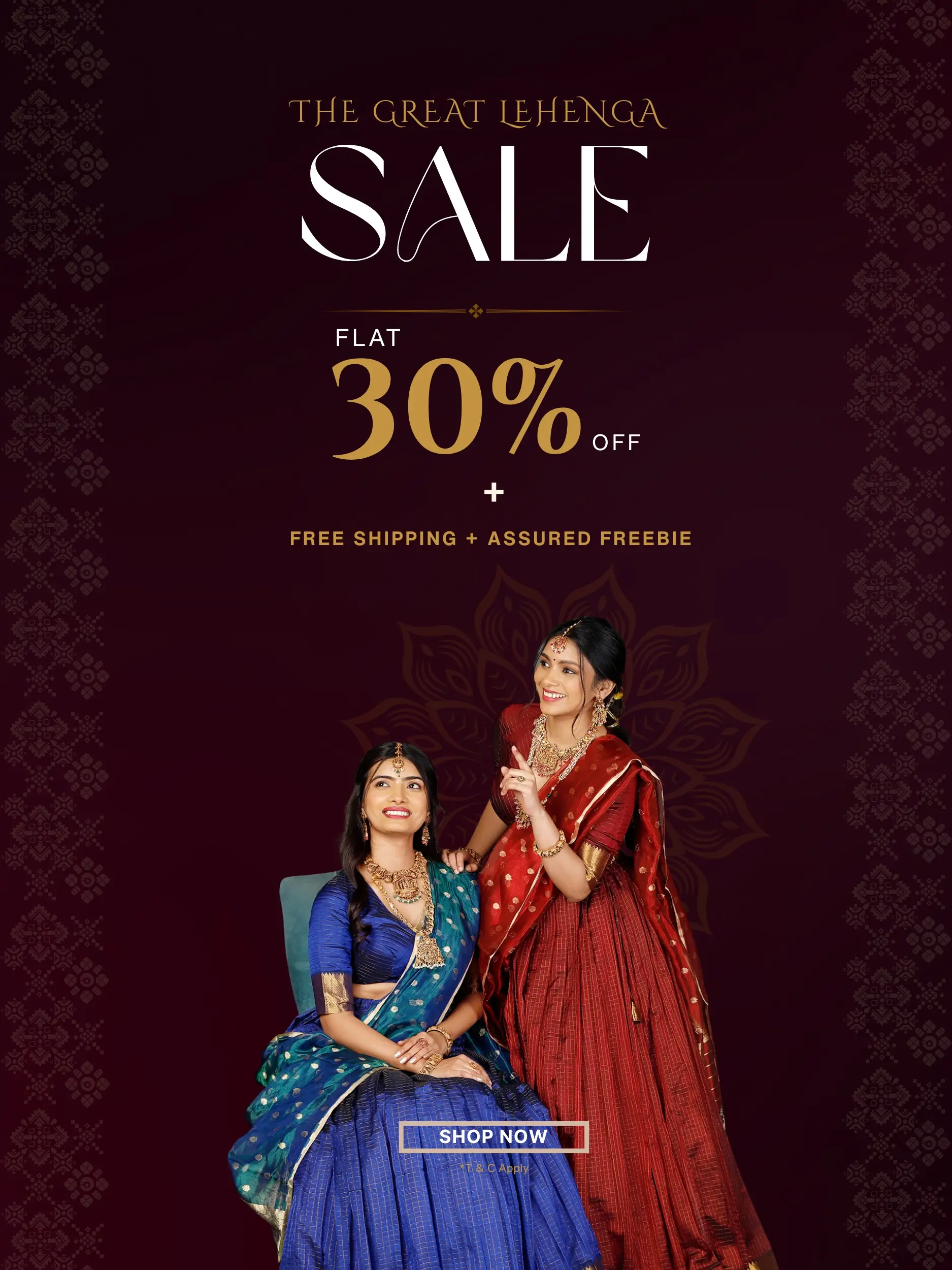 Lehenga Mobile Banner