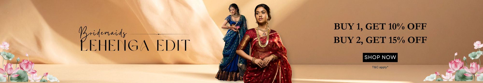 Lehenga Desktop Banner