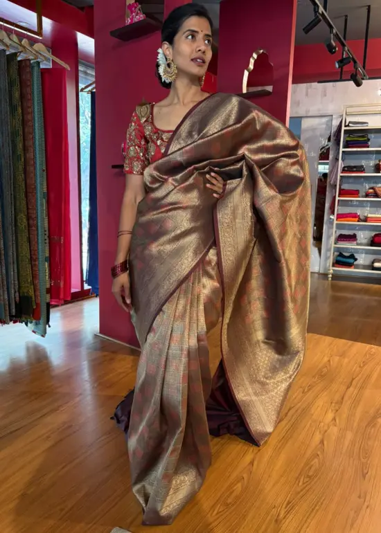 Arakku Banarasi Silk Saree