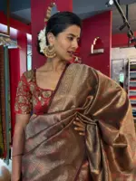 Arakku Banarasi Silk Saree - Image 3